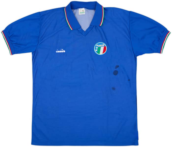 1986-91 Italy Home Shirt - 4/10 - (XL)
