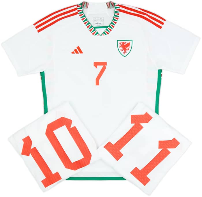 2022-23 Wales Away Shirt # - As New