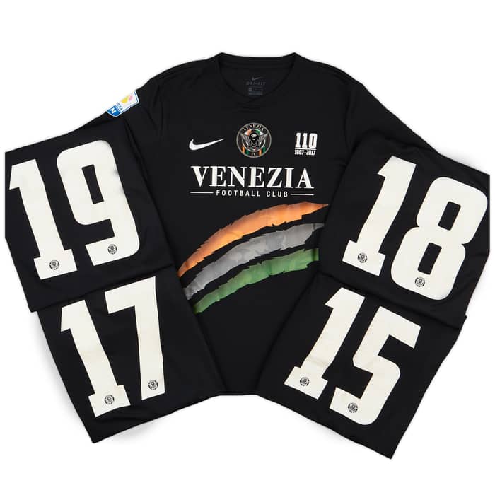 2017-18 Venezia Primavera Player Issue Home Shirt # - 7/10