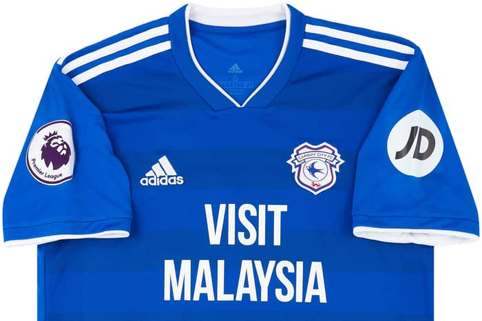 2018-19 Cardiff Match Issue Home Shirt Murphy #11 (v Man City)