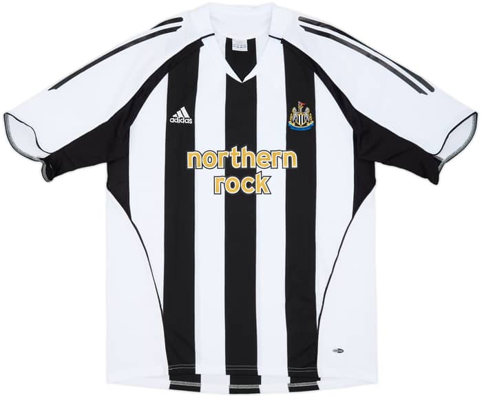 2005-07 Newcastle Home Shirt Shearer #9 - 9/10 - (XL)