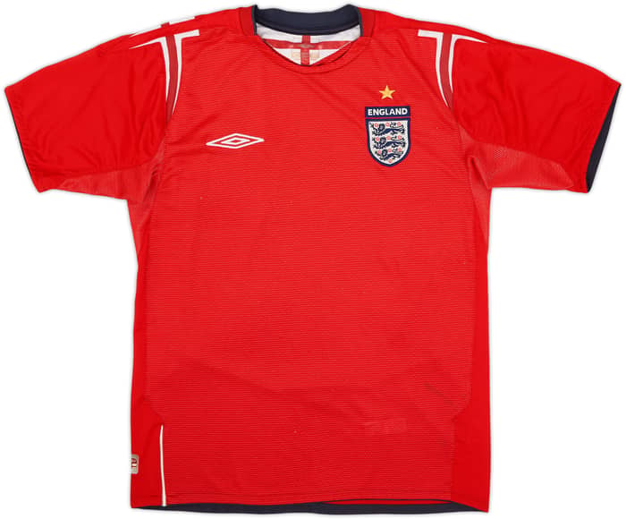 2004-06 England Away Shirt - 5/10 - (S)