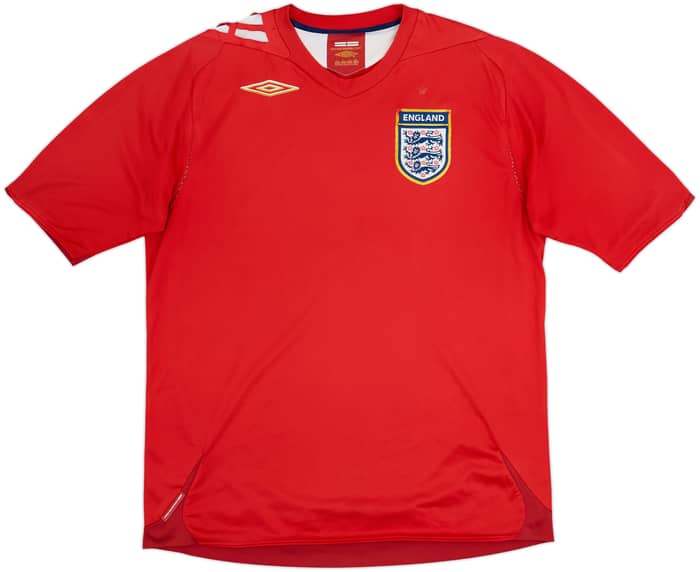 2006-08 England Away Shirt - 5/10 - (L)