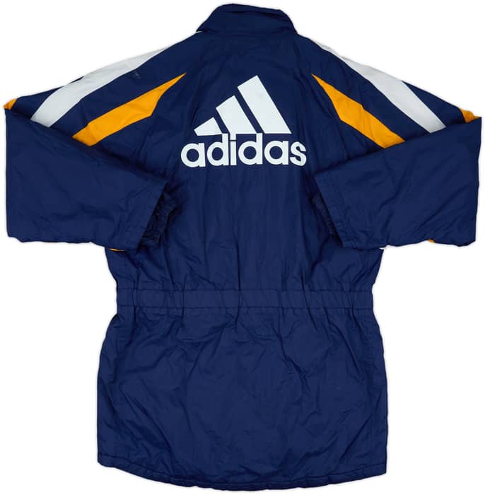 1998-99 Real Madrid adidas Padded Bench Coat - 8/10 - (S)