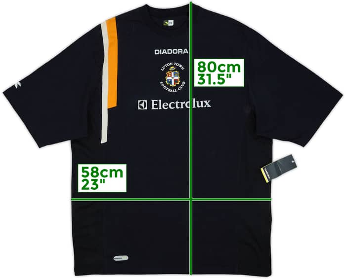 2005-06 Luton Town Diadora Training Tee (XL)