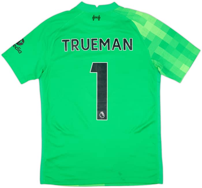 2021-22 Liverpool GK S/S Shirt Trueman #1 - 10/10 - (S)