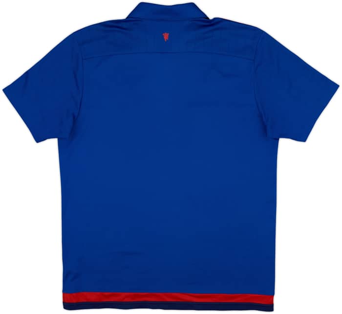 2015-16 Manchester United adidas Polo Shirt - 5/10 - (L)
