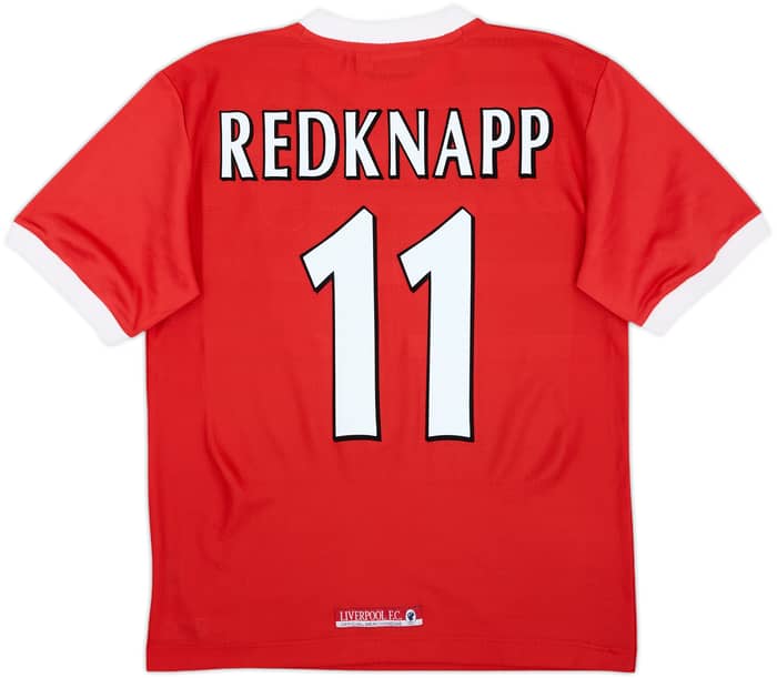 Camiseta de local del Liverpool 1998-00 Redknapp #11 - 7/10 - (S)