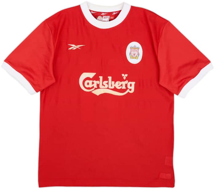 Camiseta de local del Liverpool 1998-00 Redknapp #11 - 7/10 - (S)
