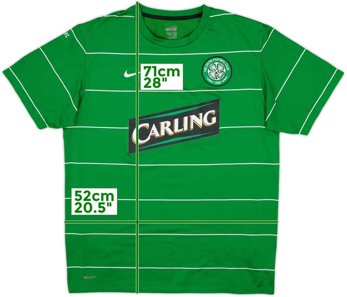 2008-09 Celtic Nike Training Shirt - 7/10 - (L)