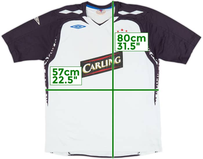 2007-08 Rangers Away Shirt - 5/10 - (XL)