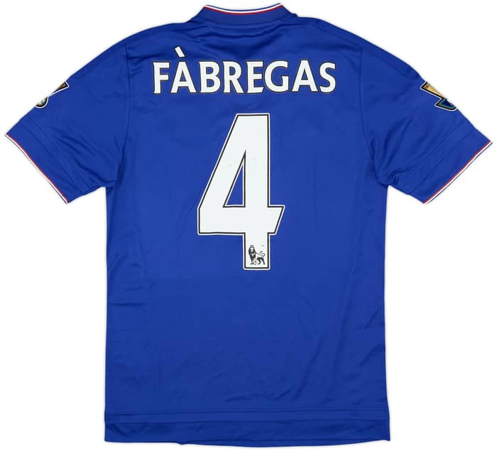 2015-16 Chelsea Home Shirt Fabregas #4 - 5/10 - (S)