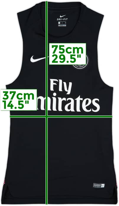 2018-19 Paris Saint-Germain Nike Training Vest - 10/10 - (S)