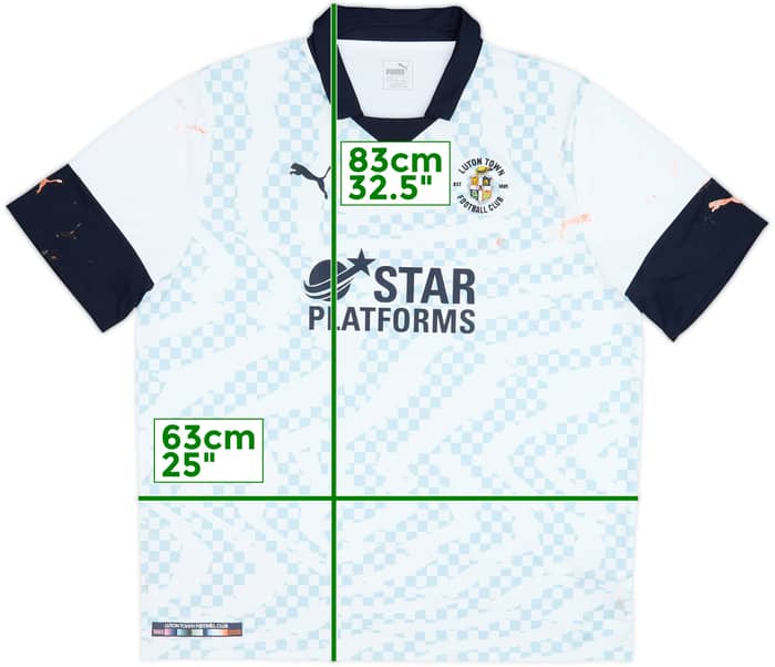 2019-20 Luton Away Shirt - 4/10 - (3XL)