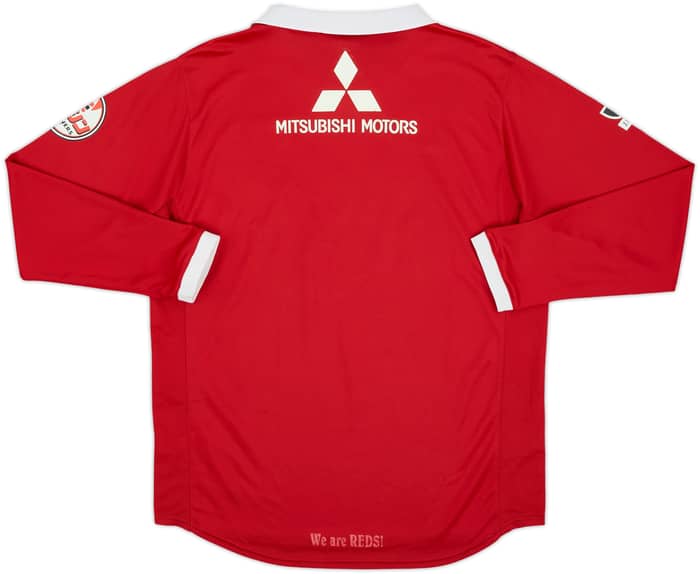 2010 Urawa Red Diamonds Home L/S Shirt - 4/10 - (M)
