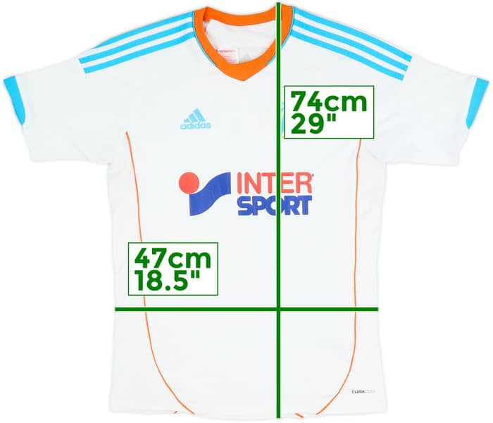 2012-13 Olympique Marseille Home Shirt - 7/10 - (XL.Boys)