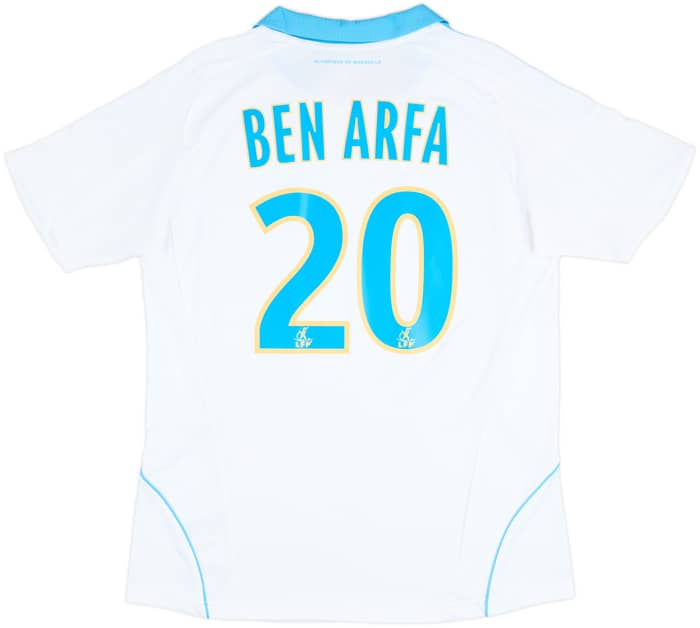 2008-09 Olympique Marseille Home Shirt Ben Arfa #20 - 6/10 - (L)