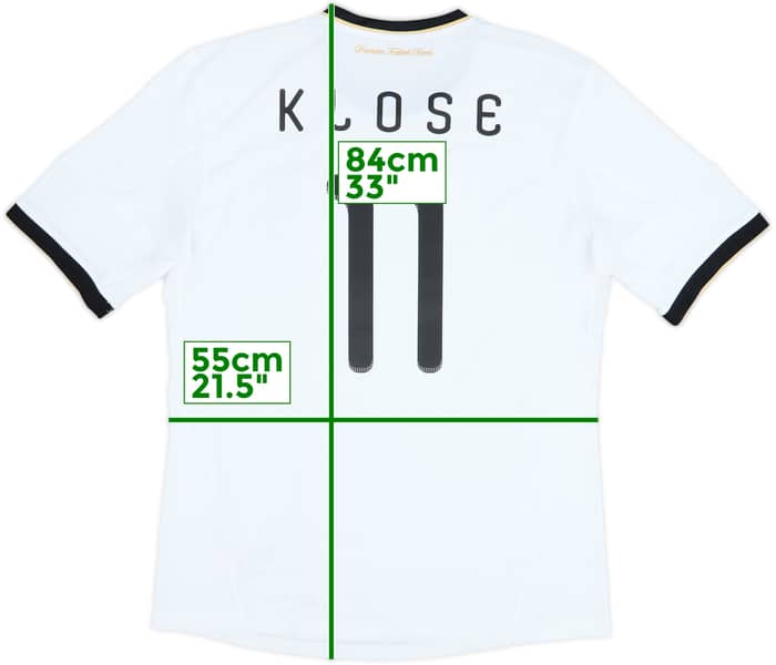 2010-11 Germany Home Shirt Klose #11 - 6/10 - (XL)