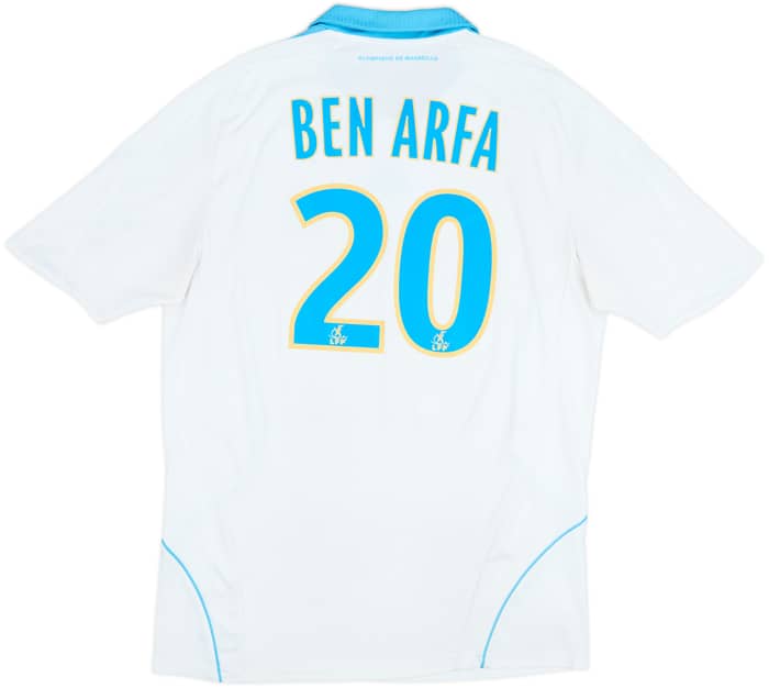 2008-09 Olympique Marseille Home Shirt Ben Arfa #20 - 7/10 - (L)