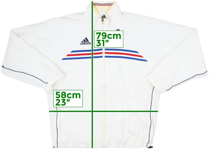1998-99 France adidas Track Jacket - 6/10 - (M/L)