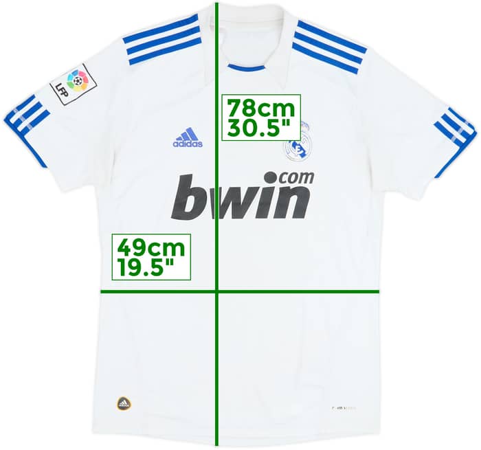 2010-11 Real Madrid Home Shirt - 5/10 - (S)