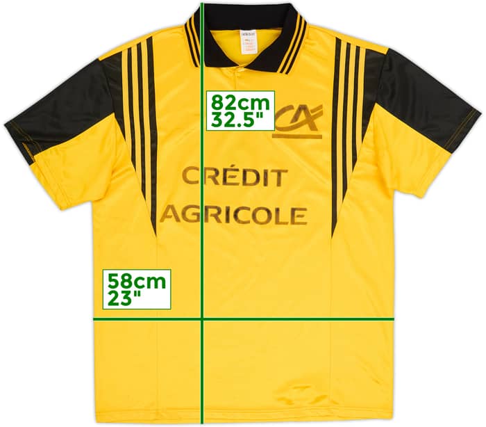 1990s Coupe de France Home Shirt #3 - 7/10 - (XL)