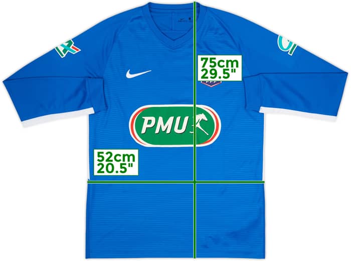 2020-21 Coupe de France L/S Shirt #3 - 9/10 - (L)