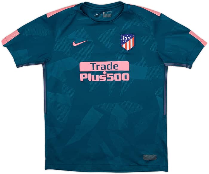 2017-18 Atletico Madrid Third Shirt - 8/10 - (L.Boys)