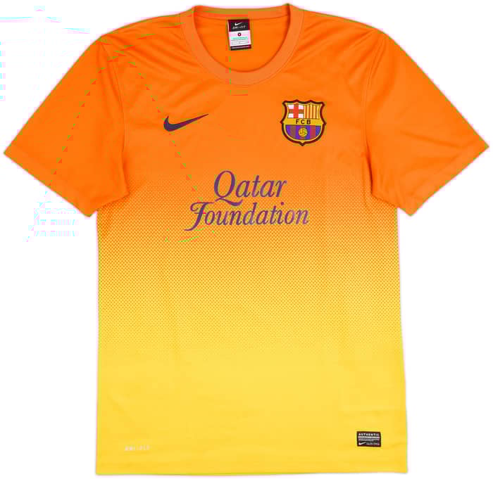 2012-13 Barcelona Basic Away Shirt Messi #10 - 8/10 - (S)