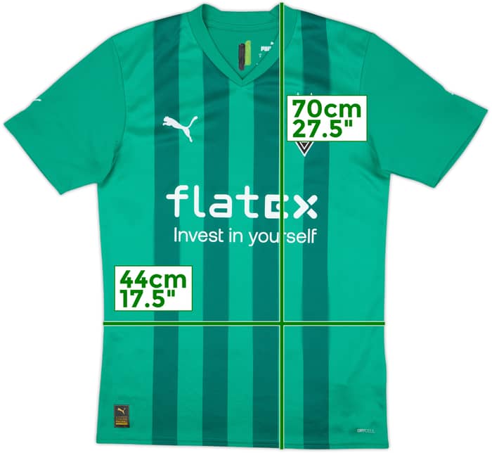 2022-23 Borussia Monchengladbach Away Shirt - 10/10 - (S)