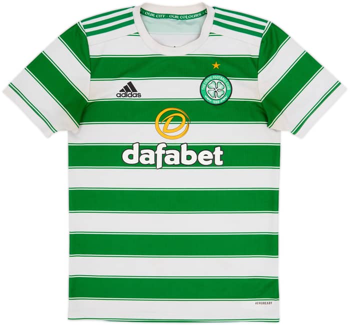 2021-22 Celtic Home Shirt - 7/10 - (S)