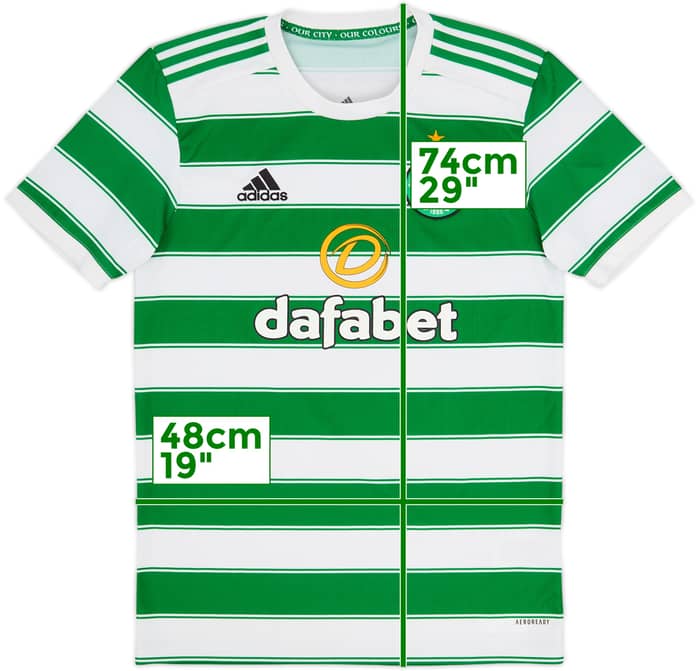 2021-22 Celtic Home Shirt - 10/10 - (S)