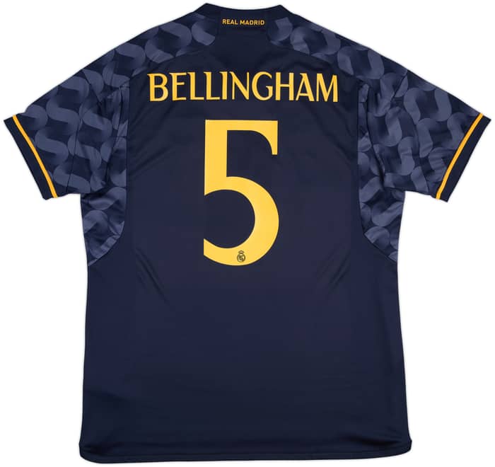 2023-24 Real Madrid Away Shirt Bellingham #5 - 10/10 - (XL)