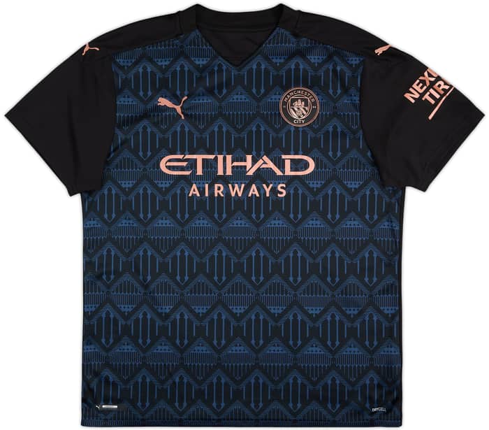 2020-21 Manchester City Camiseta Visitante Kun Aguero #10 - 9/10 - (XL)