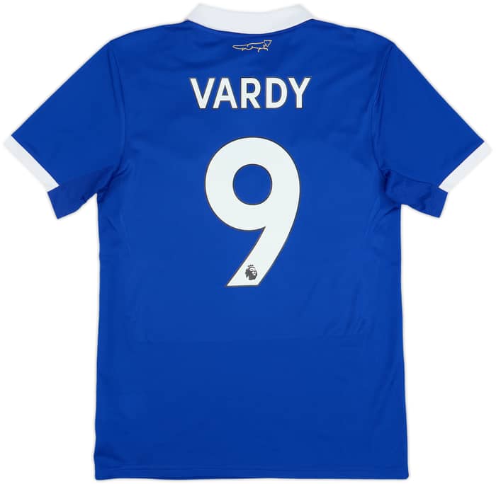 2022-23 Leicester Home Shirt Vardy #9 - 8/10 - (S)