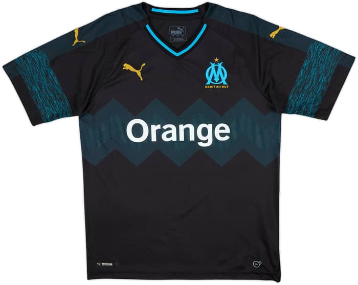 2018-19 Olympique Marseille Away Shirt Balotelli #9 - 9/10 - (M)