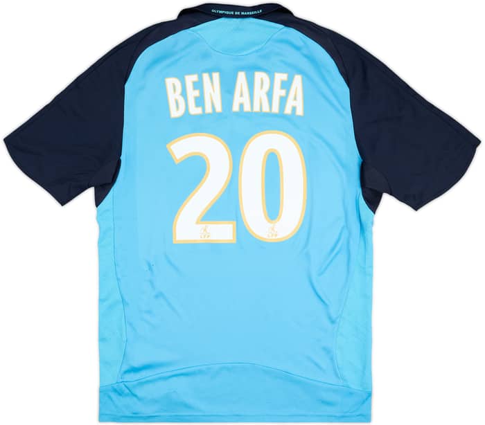2008-09 Olympique Marseille Away Shirt Ben Arfa #20 - 7/10 - (L)