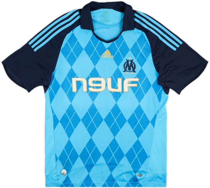 2008-09 Olympique Marseille Away Shirt Ben Arfa #20 - 7/10 - (L)