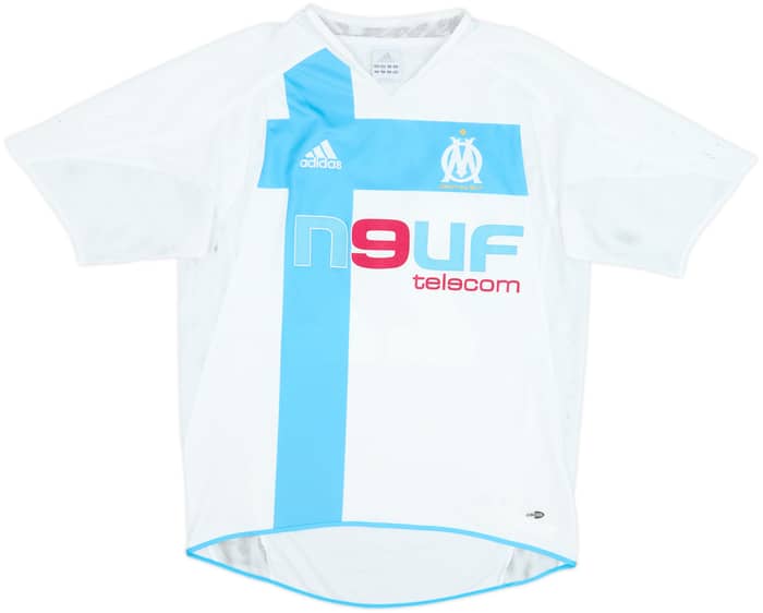 2004-05 Olympique Marseille Home Shirt Nasri #22 - 5/10 - (S)