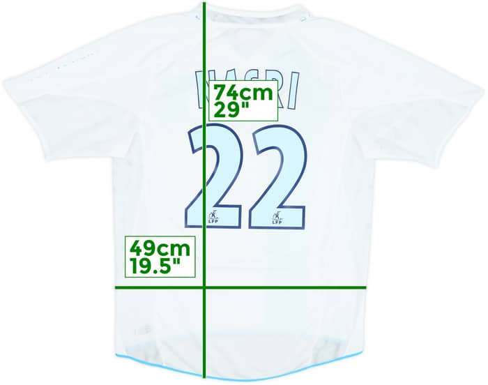 2004-05 Olympique Marseille Home Shirt Nasri #22 - 5/10 - (S)