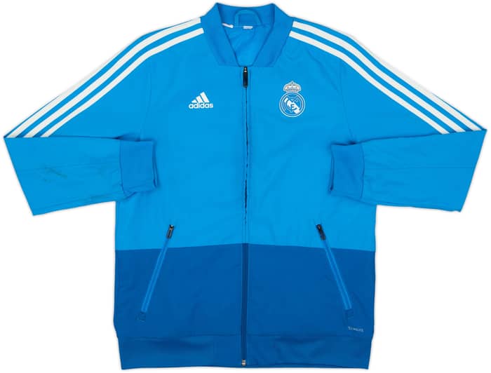 2018-19 Real Madrid adidas Chaqueta de entrenamiento - 8/10 - (L.Niños)
