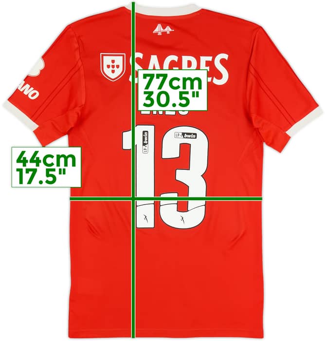 2022-23 Benfica Home Shirt Enzo #13 - 6/10 - (XS)