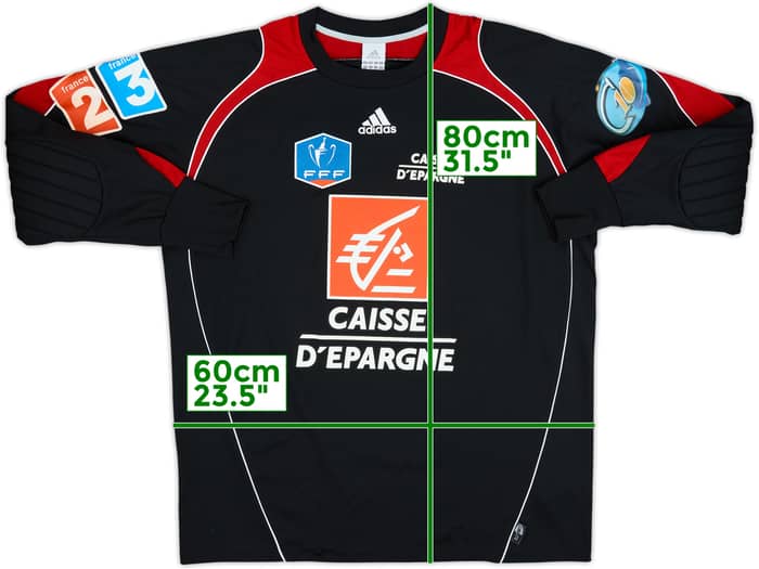 2008-09 Coupe de France GK Shirt #16 - 7/10 - (XL)