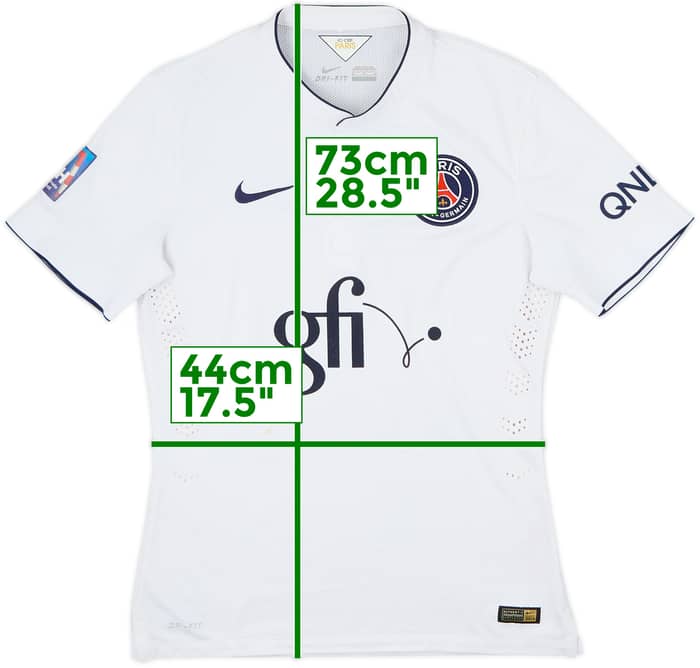 2014-15 Paris Saint-Germain Handball Player Issue Away Shirt - 7/10 - (M)