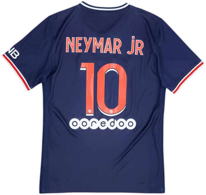 2020-21 Paris Saint-Germain Home Shirt Neymar Jr #10 - 6/10 - (S)