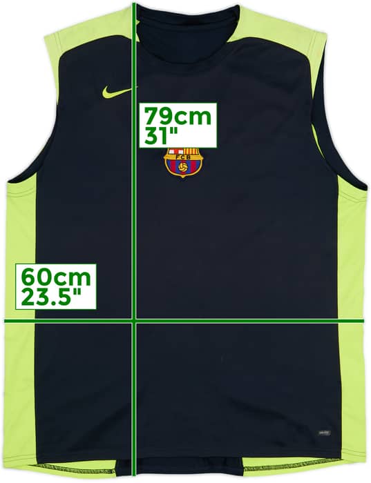2005-06 Barcelona Nike Training Vest - 6/10 - (XL)
