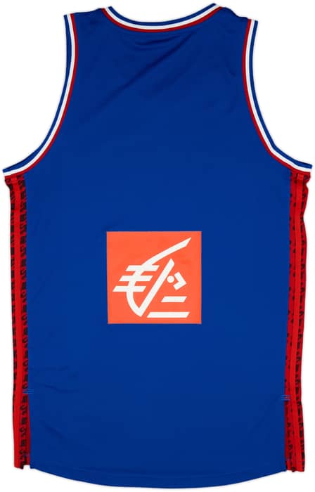 2016-17 France National Basketball adidas Home Jersey - 9/10 - (L)