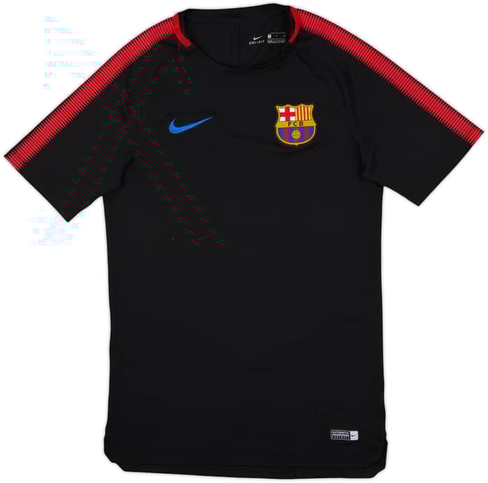 2017-18 Barcelona Nike Training Shirt - 8/10 - (S)