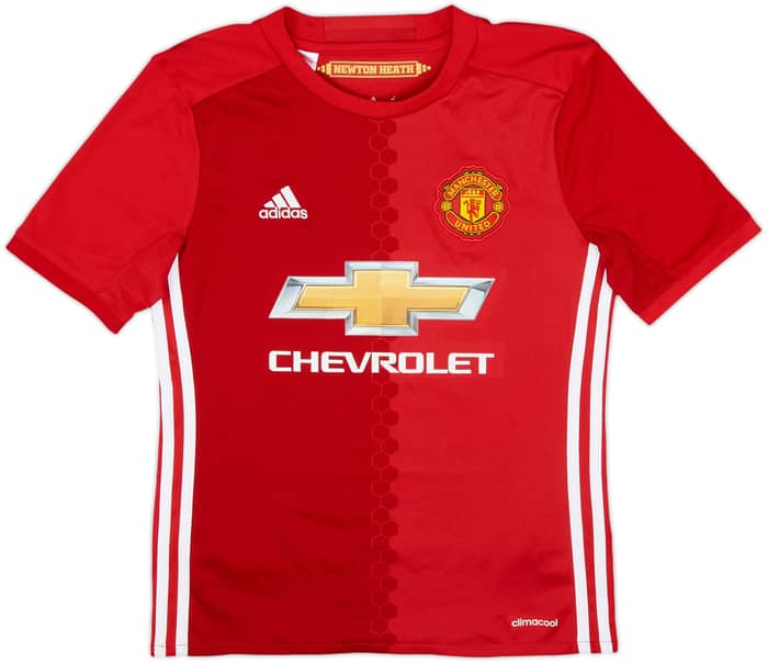 2016-17 Manchester United Home Shirt Rooney #10 - 8/10 - (M.Boys)