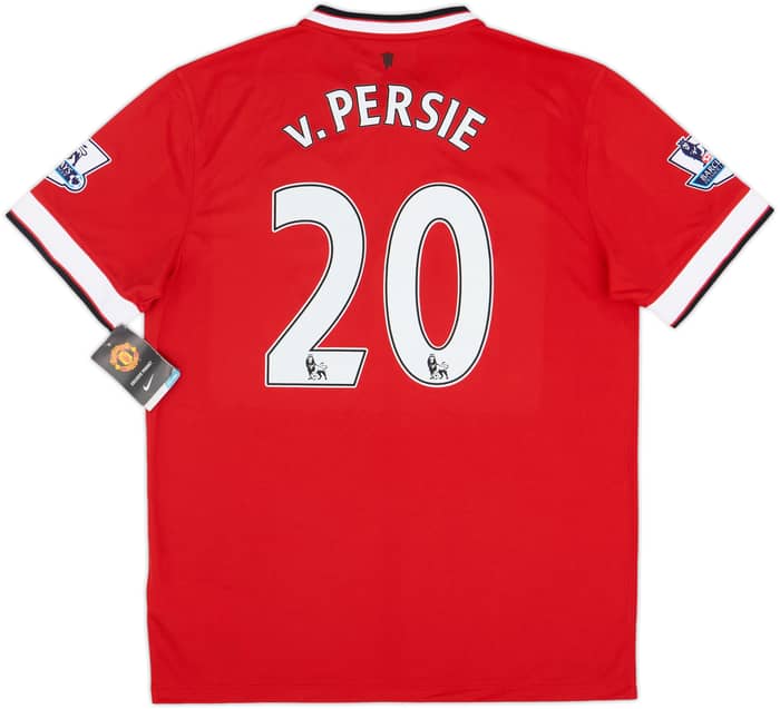 2014-15 Manchester United Home Shirt V.Persie #20 (L)